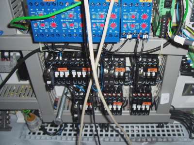Elektronische Überwachung und Sicherheit elektrische Schaltung in einem Schaltkasten