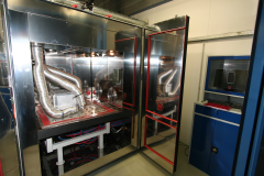 Leere offene HALT-Kammer