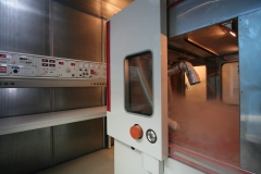 Offene HALT-Kammer mit Stickstoffnebel